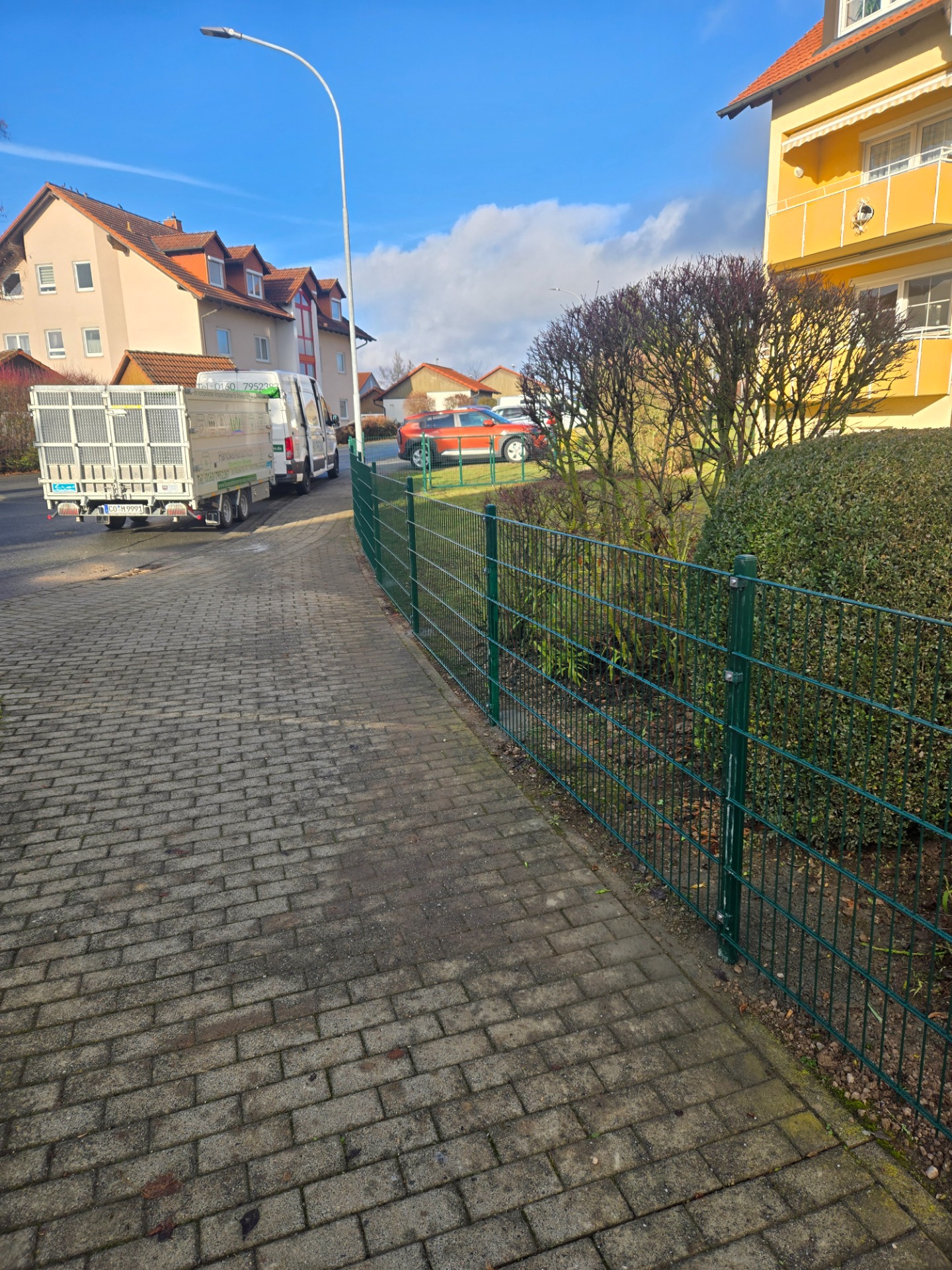 90 Meter Doppelstabmattenzaun 