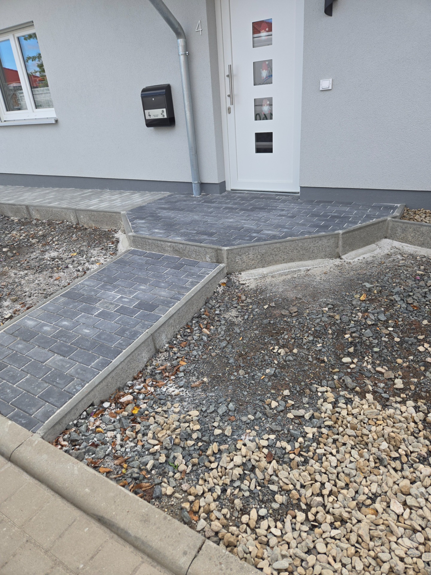 Pflaster Eingangsbereich